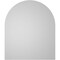 Ekena Millwork Round Top Surface Mount PVC Gable Vent w/ 2"W x 1-1/2"P Brickmould Frame, 34"W x 40"H GVPRT34X4002SN - alternate 2